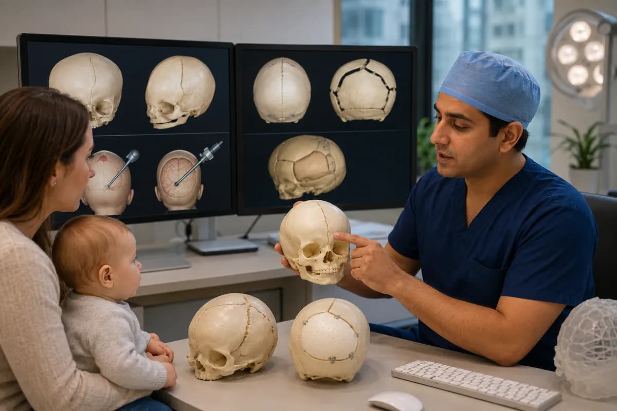 How Craniosynostosis in Children is Corrected: Endoscopic and Open Techniques